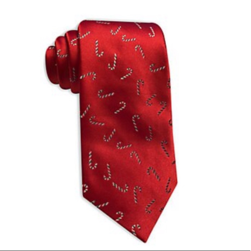 Joyland candy cane tie